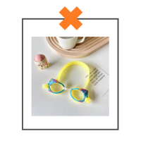 Duikbril zeepaardje geel